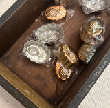 Collection of Brass Pineapple Molds- Set of 13