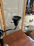 Black and Gold Student Lighting Hurricane Lamp
