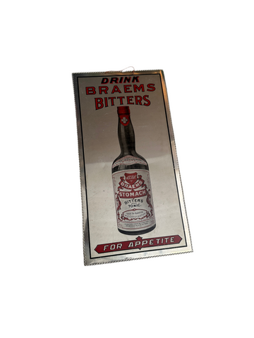 Vintage Braems Bitters Sign