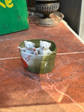 Small Green Catchall With Polar Bear Accents