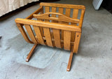 1970s Scandinavian Style Magazine Holder Bentwood