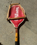 Collection of Vintage Wilson Model Tennis Rackets