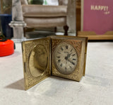 Small Vintage Gold Seth Thomas Clock