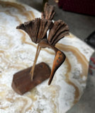Beautiful Hand Made Driftwood Bird Sculpture