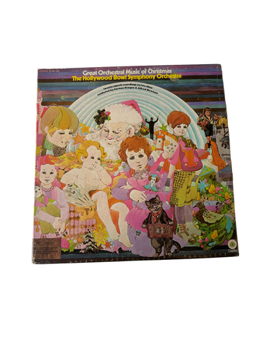 Vintage "Great Orchestral Music of Christmas" Vinyl by the Hollywood Bowl Symphony Orchestra