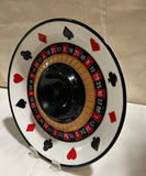 1970s Fitz and Floyd Poker Night/Game Night Ceramic Plate