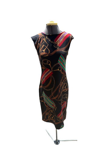 Vintage Ralph Lauren Dress With Gold Details