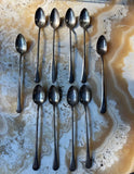 Tall Southern Silver Iced Tea Spoons- Set of 10