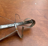 Small Silver Angel Cookie Cutter