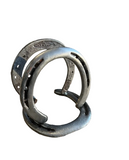 Silver Horseshoe Rustic Style Metal Napkin Holder