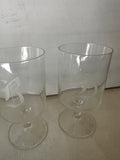 B Monogrammed Collection of Glasses- Set of 5