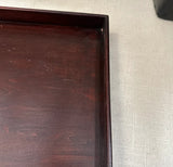Wooden Square Simple Tray