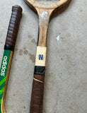 Vintage Miscellaneous Collection of Wooden Tennis Rackets With Cover