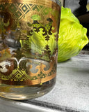 1970s Culver 22kt Gold Lowball Cocktail Glass