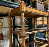 Bamboo Bookcase With Glass Details
