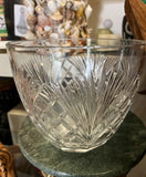 Large Glass Serving Punch Bowl