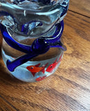 Collection of Vintage Abstract Glass Paperweights- Set of 3