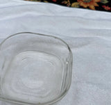 Pair of Glass Square Dishes