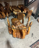 1970s Beach House Coastal Chic Octopus Coffee Table