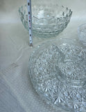 Instant Collection of Glass Serving Bowls and Trays- Set of 9