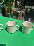 Vintage Desert Sand Grace Stoneware Collection of Plates and Mugs