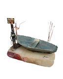 Mario Jason Original Brutalist Boat Sculpture Hollywood California