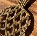 Brass Pineapple Hot Plate/Trivet