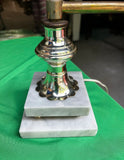 Italian Marble Base Extending Desk Lamp