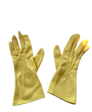 Pair of Vintage Yellow Gloves