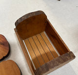 Wooden Hand Carved Bread Kitchen Accessory