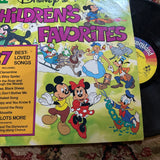 Walt Disney "Children's Favorites" Vintage Vinyl