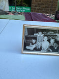 Pair of Small Gold Frames, Including Double Picture Frame