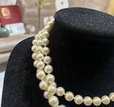 Vintage Layered Pearl Necklace