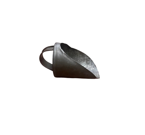 Miniature Tin Handmade Scoop With Handle