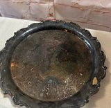 Instant Collection of Footed and Pedestal Decorative Trays- Set of 4