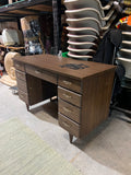 Vintage Mid Century Modern Wooden Desk