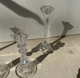 Crystal Collection of Candleholders- Set of 4
