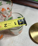Collection of Orange Glasses- Set of 4