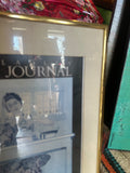 Pair of Ladies Home Journal Magazine Covers, Framed