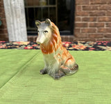 Small Ceramic Dog Figurine