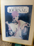 Pair of Ladies Home Journal Magazine Covers, Framed