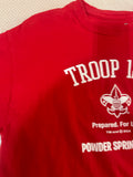 Red "Troop 1294 Powder Springs" T-Shirt