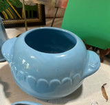 Instant Collection of Blue Ceramic Decorative Pieces- Set of 9