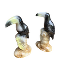 Pair Brazilian Toucan Sculptures