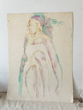 Contemporary African Watercolor Painting