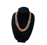 Multi-Colored Beaded Necklace