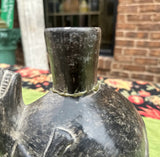 African Pottery Black Vase