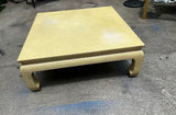 Baker Coffee Table With Ming Legs