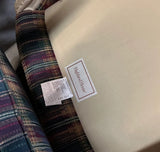 Highland House Red and Blue Chair