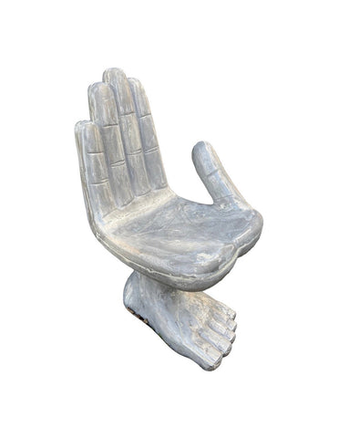 Metal Hand and Foot Chair